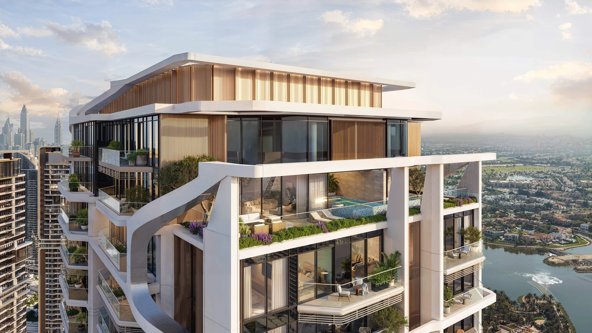 Eltiera Heights rooftop penthouse architecture