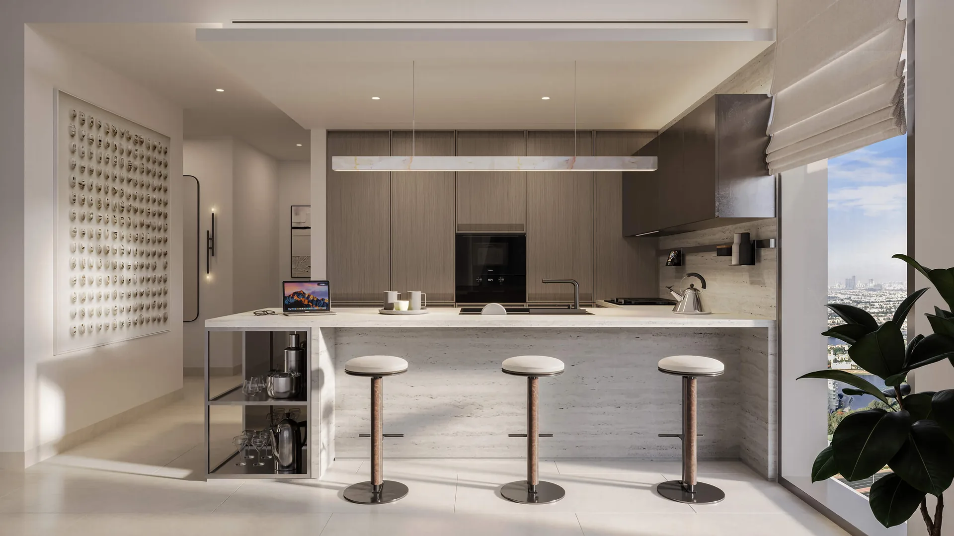 Eltiera Heights apartment kitchen
