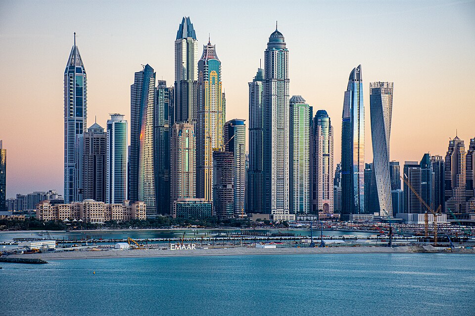 Dubai Marina waterfront